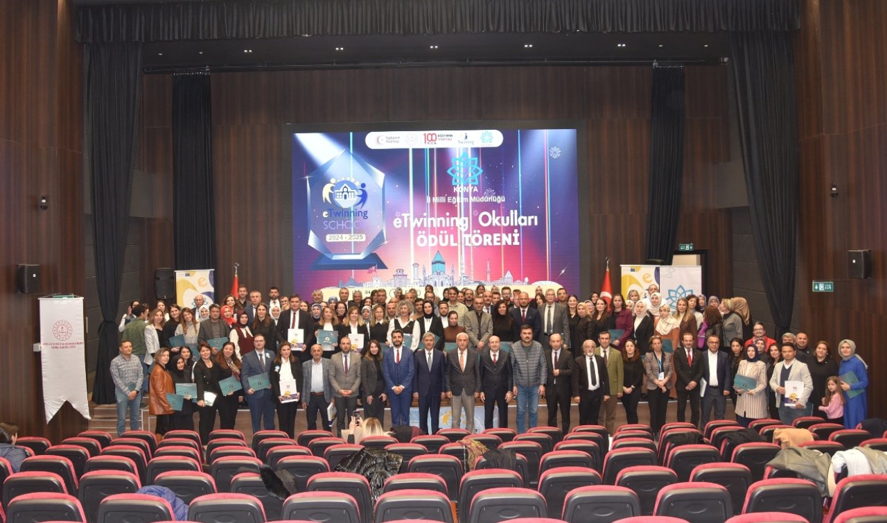 Konya eTwinning ödül töreni gerçekleştirildi! 