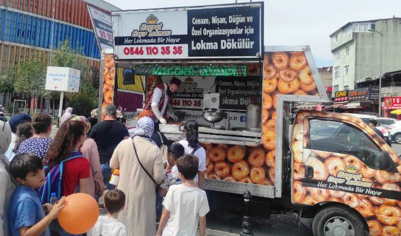 Hayır Lokması Etkinliği ile Lokma Dağıtım Geleneği Sürüyor