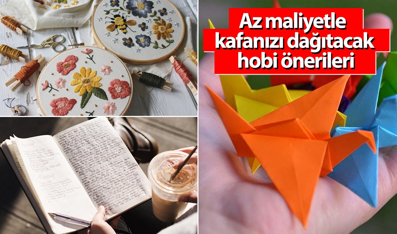 Az maliyetle kafanızı dağıtacak hobi önerileri