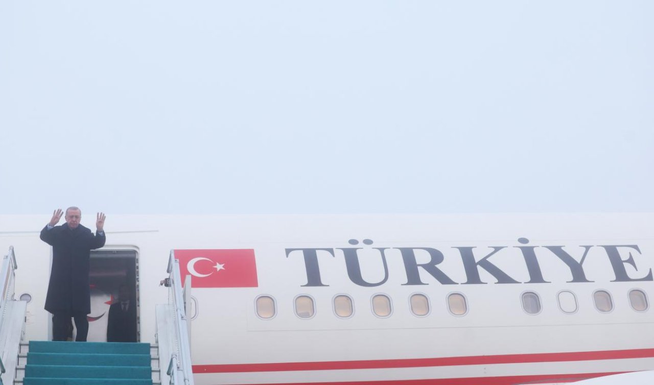 Cumhurbaşkanı Erdoğan Mısır’a gitti