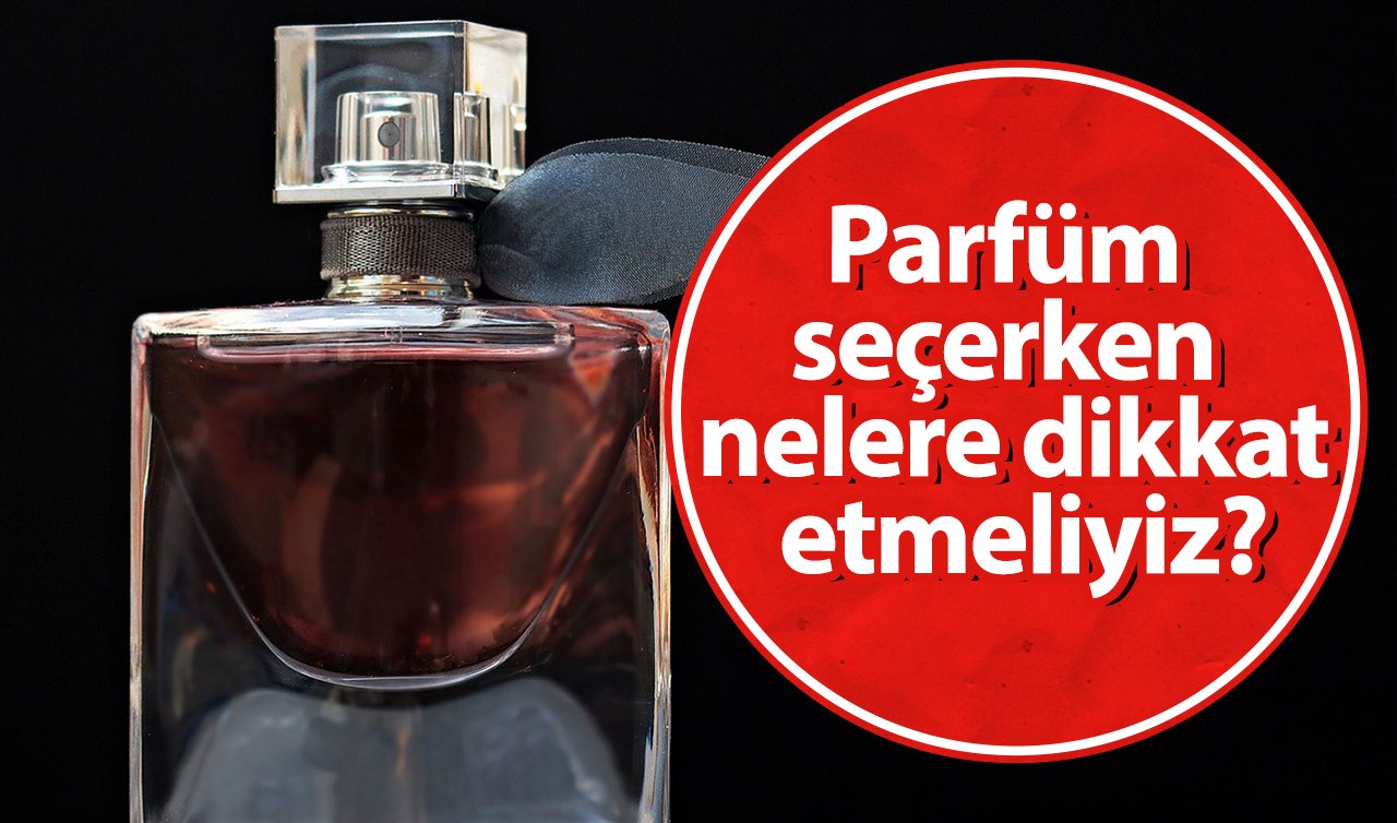  Parfüm seçmenin püf noktaları nelerdir? 