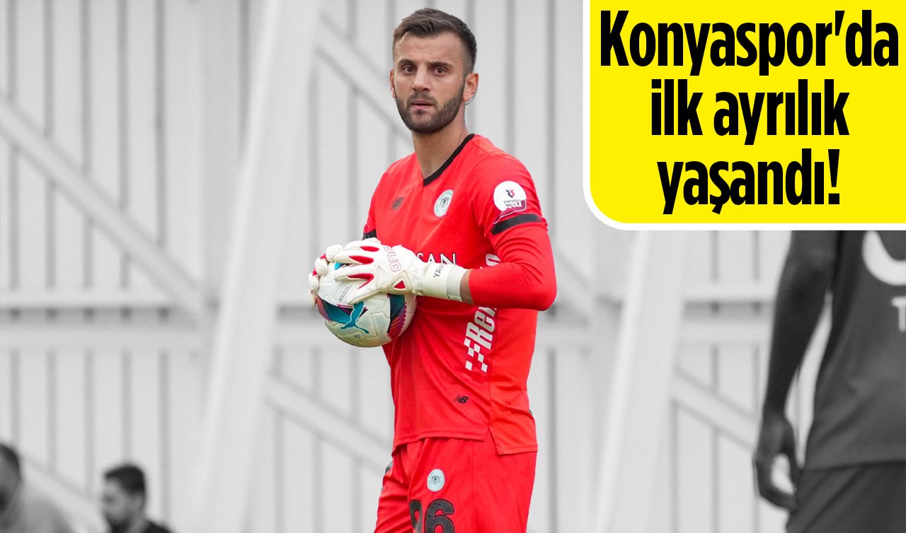 Konyaspor’da ilk ayrılık yaşandı! 