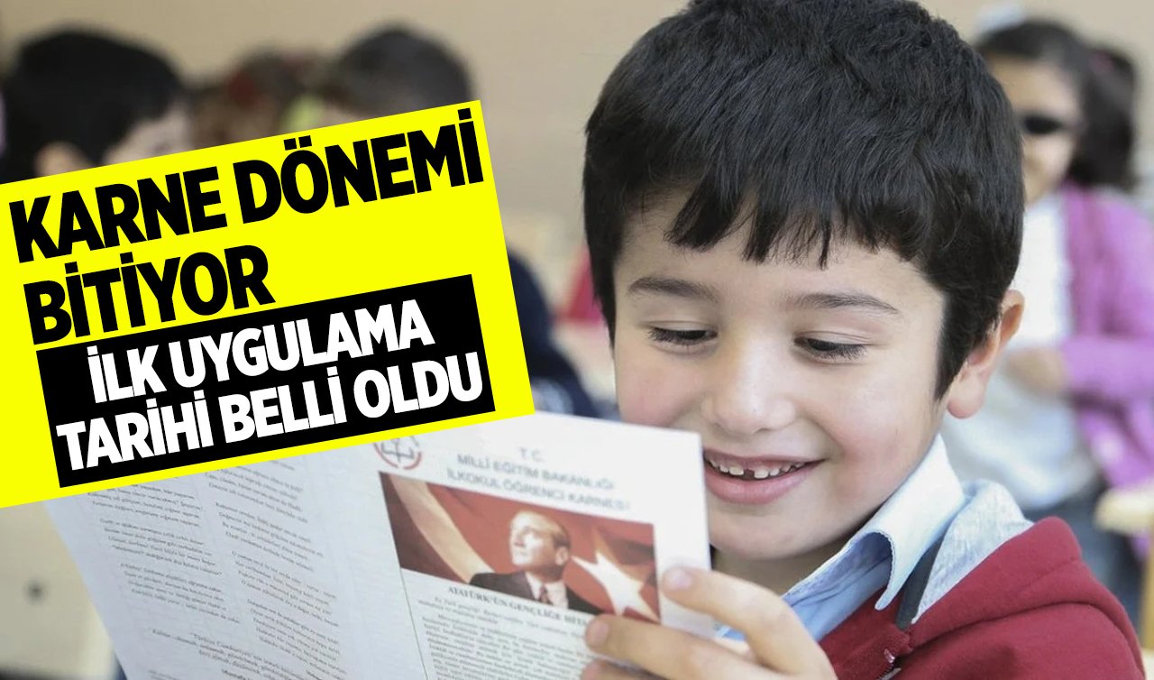 İlkokulda karne dönemi bitiyor: Milli Eğitim Bakanlığı uygulamanın başlangıç tarihini açıkladı