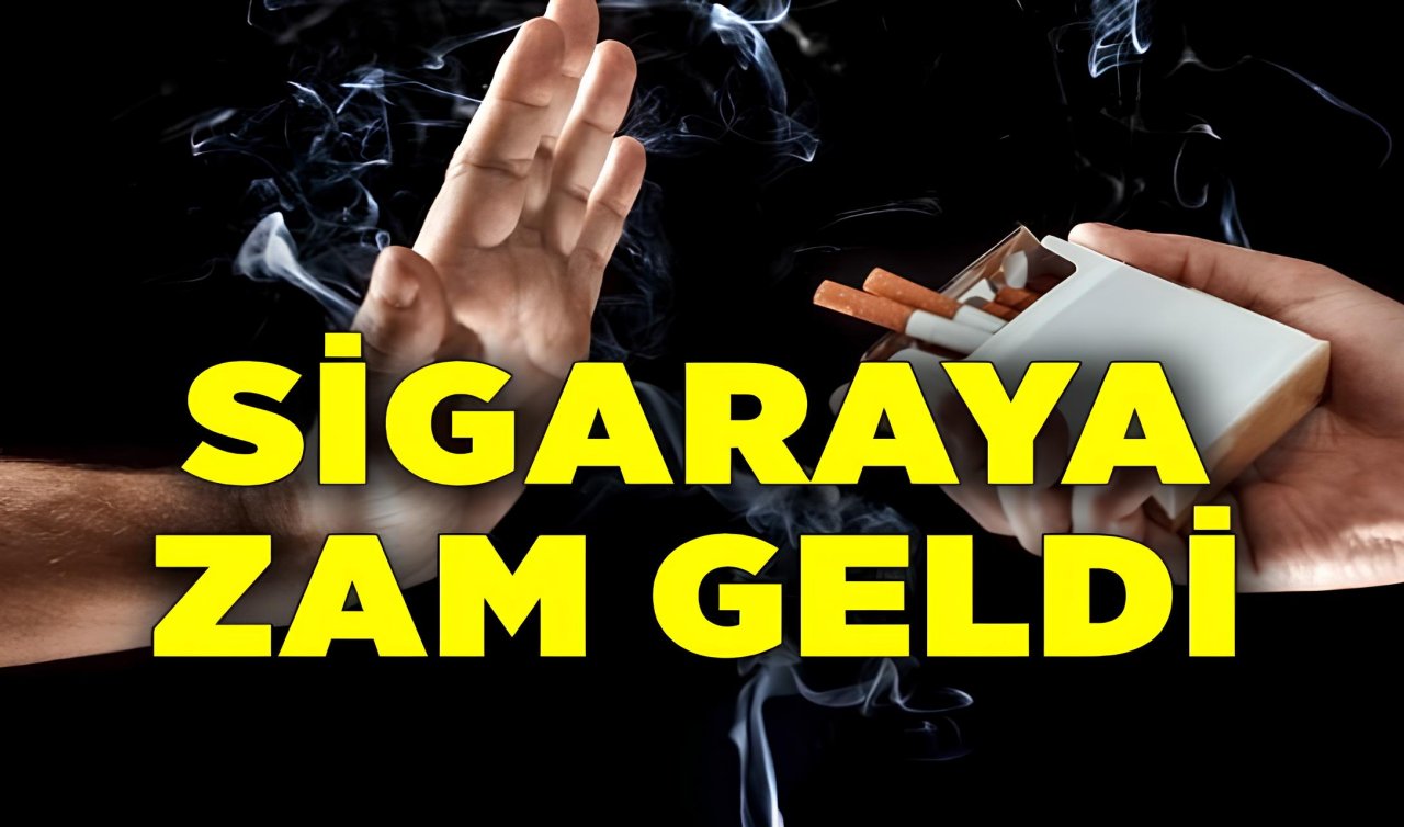 Sigaraya zam geldi!  En ucuz sigara 81 TL oldu