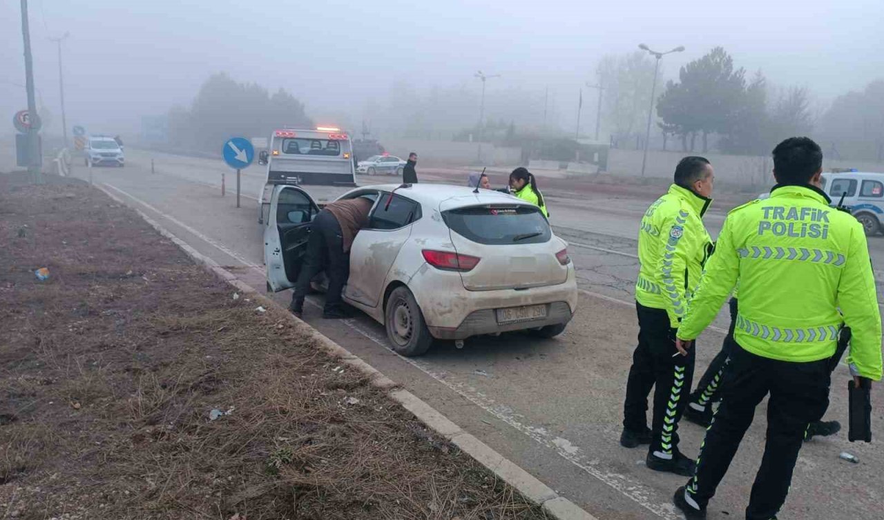 Polisten kaçan sürücü kovalamaca sonucu yakalandı