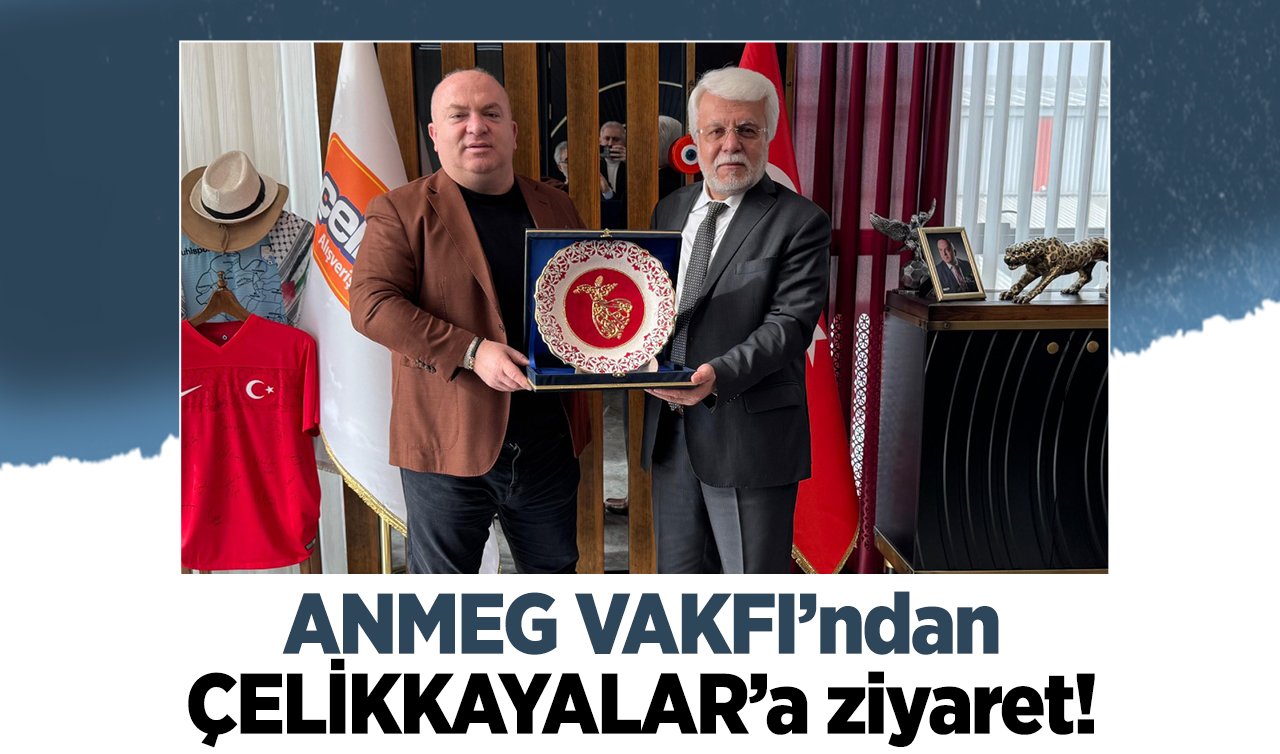 ANMEG VAKFI’ndan ÇELİKKAYALAR’a ziyaret! 