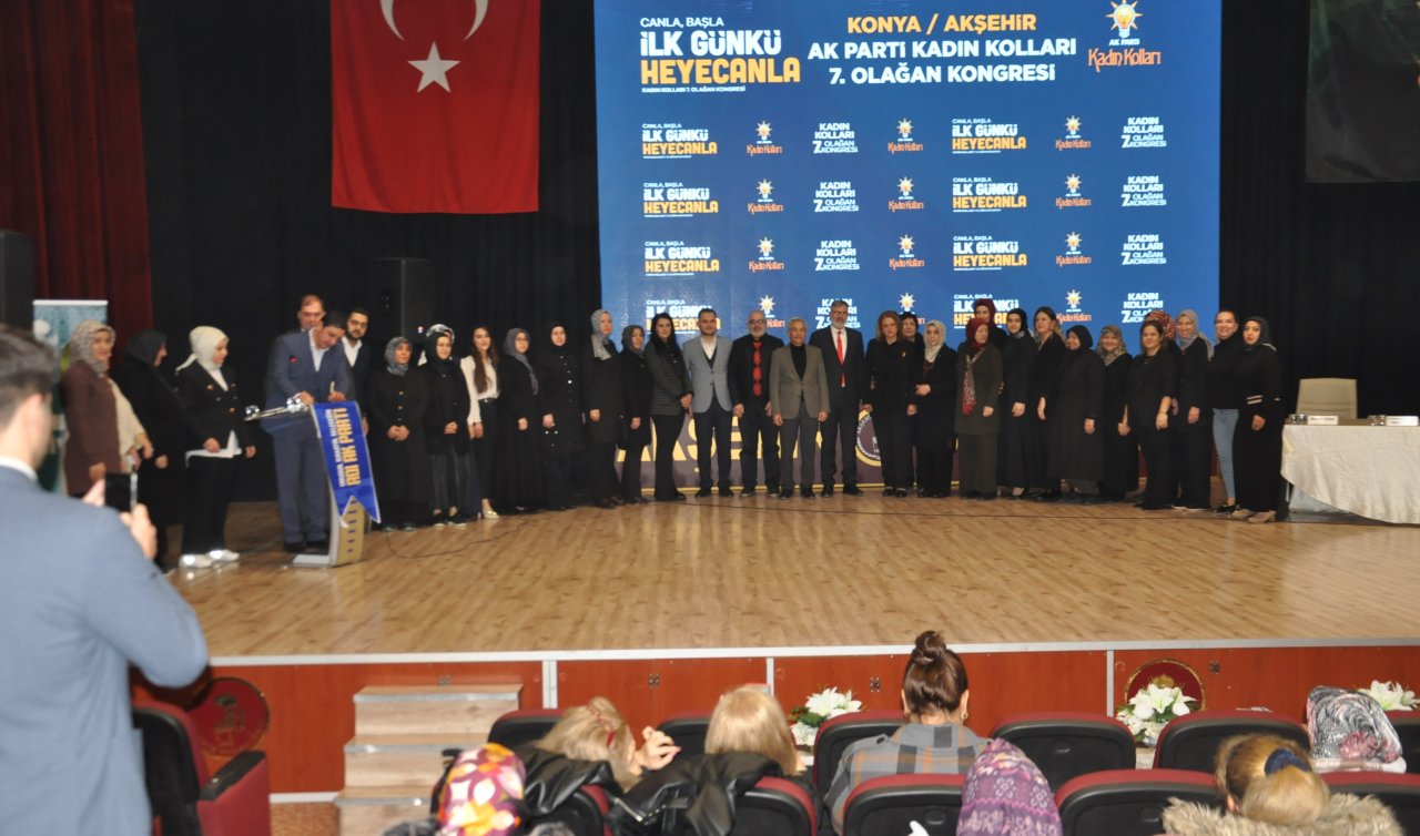 AK Parti Akşehir İlçe Kadın Kolları 7. Olağan Genel Kurulu yapıldı