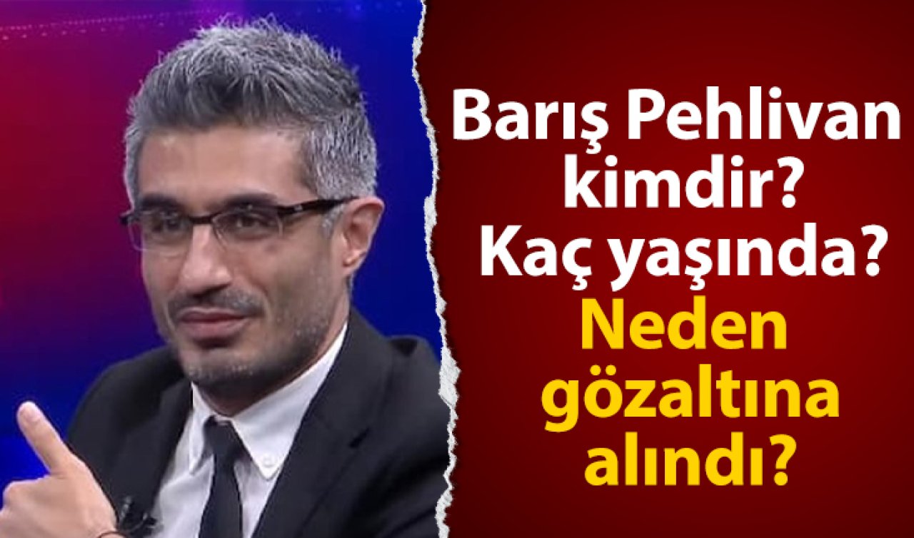 Barış Pehlivan kimdir? Kaç yaşında? Neden gözaltına alındı?