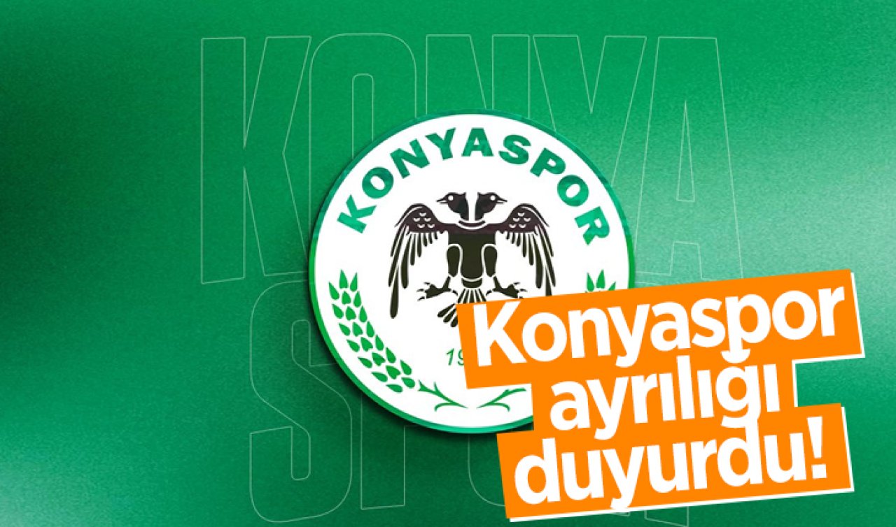 Konyaspor ayrılığı duyurdu! Orta saha oyuncusu TFF 1. Lig’de oynayacak