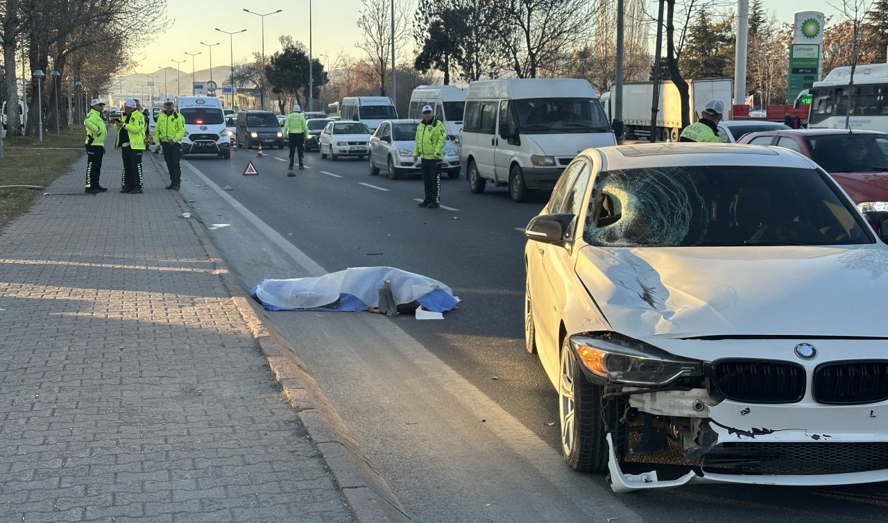 Otomobilin çarptığı şahıs hayatını kaybetti