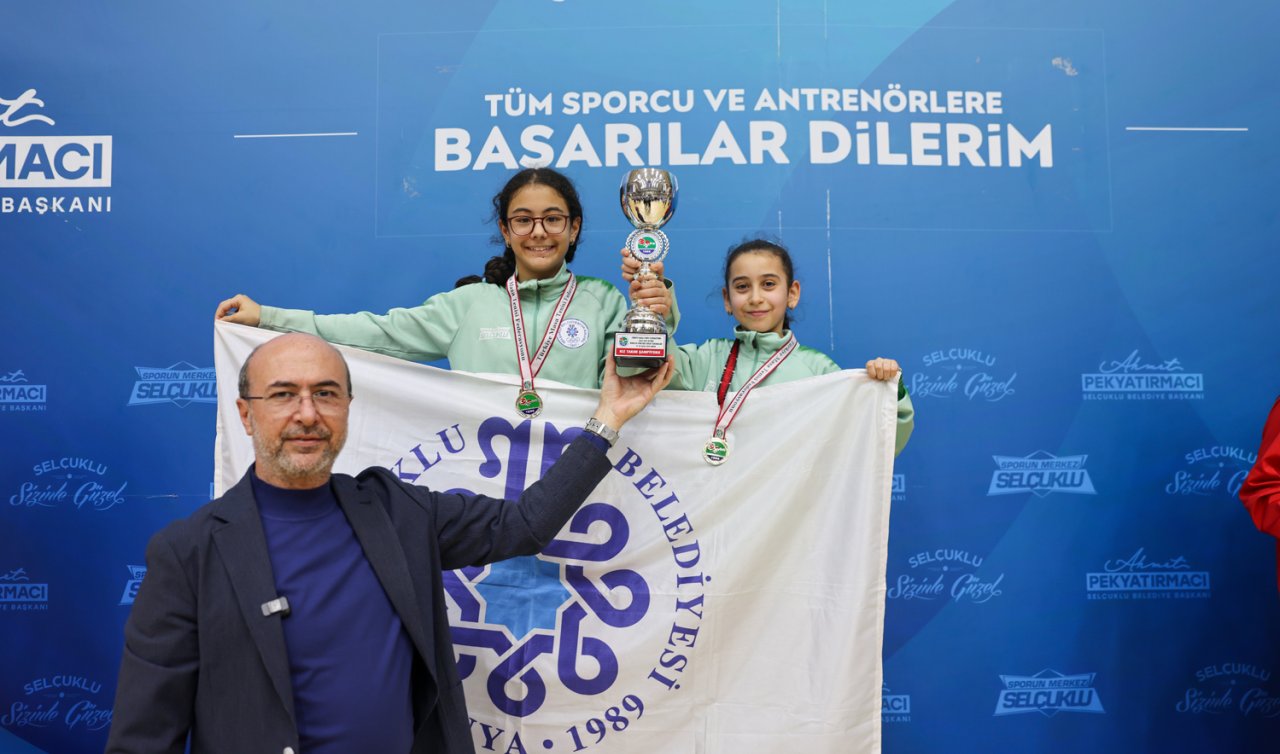  Selçuklu Belediyespor Kulübü Masa Tenisi Takımları turnuvaya damga vurdu