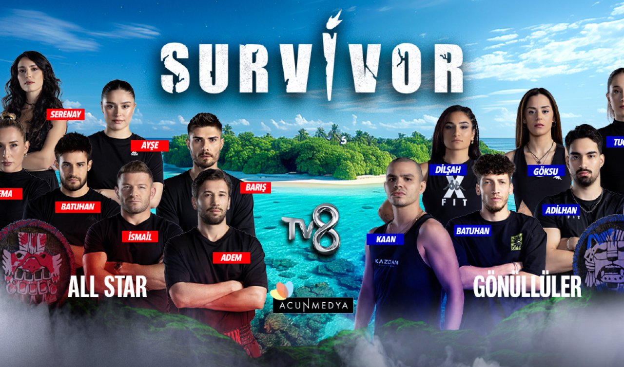 Survivor bu hafta yayınlanacak mı? Survivor bugün var mı, saat kaçta? Survivor yeni bölüm bu akşam var mı? TV8 Yayın Akışı 6 Şubat 2025 