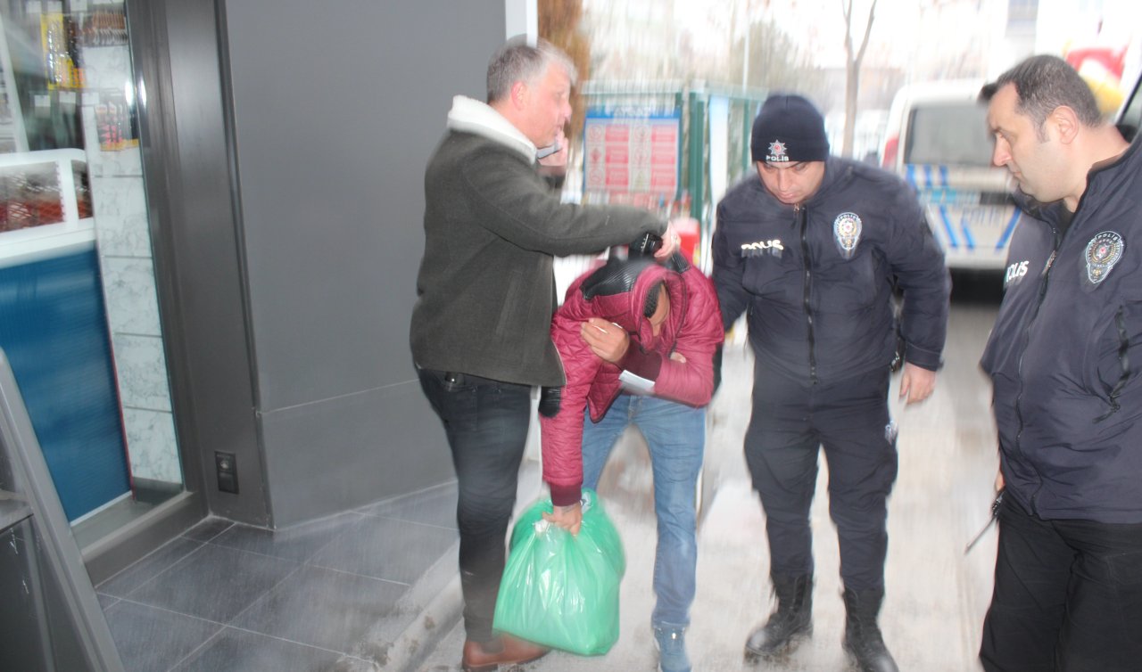 Akrabasını tüfekle yaraladı evine girerken yakalandı