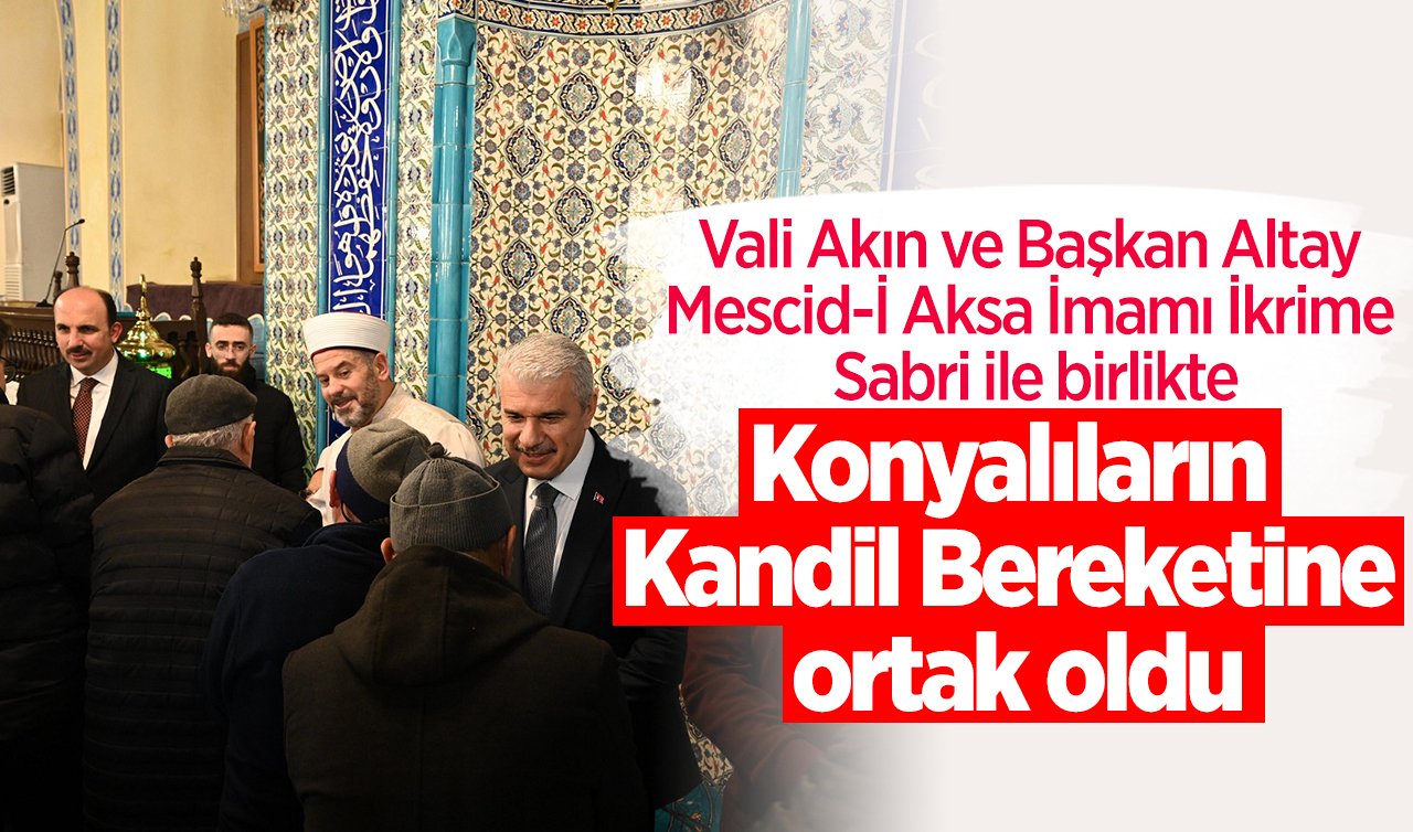 Kapı Camii’nde Berat Kandili coşkusu! Gazze ve Mazlumlar için dua edildi