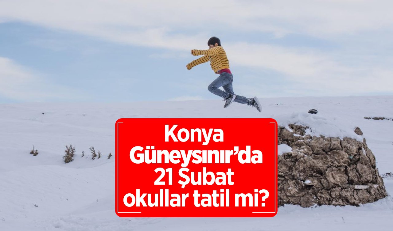 Güneysınır’da Yarın Okullar Tatil Mi? 21 Şubat 2025 Cuma Günü Güneysınır’da Kar Tatili Var Mı?