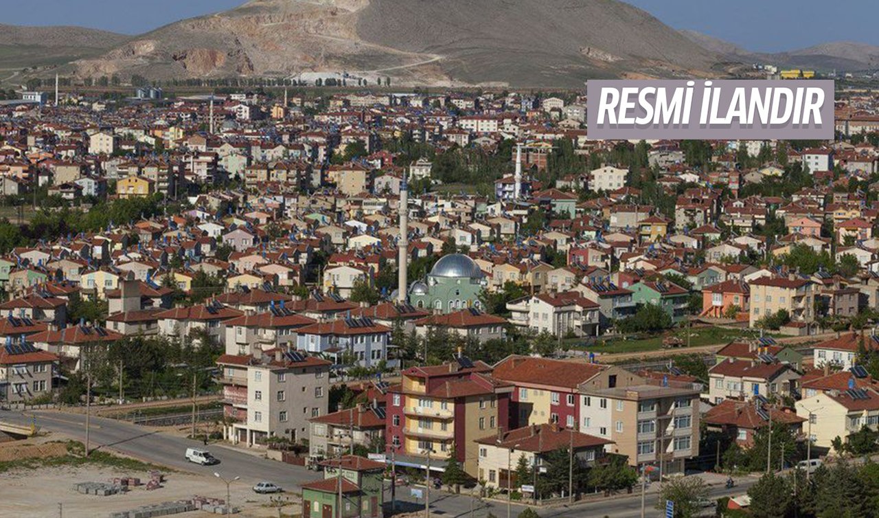 Ilgın Belediyesi gayrimenkul satışı yapacak