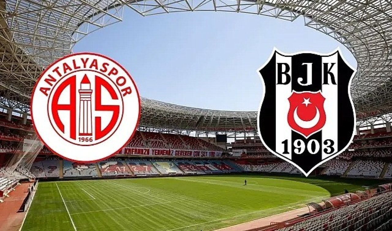 BEŞİKTAŞ - ANTALYASPOR MAÇI ÖNCESİ: Antalyaspor teknik direktörü kim? 