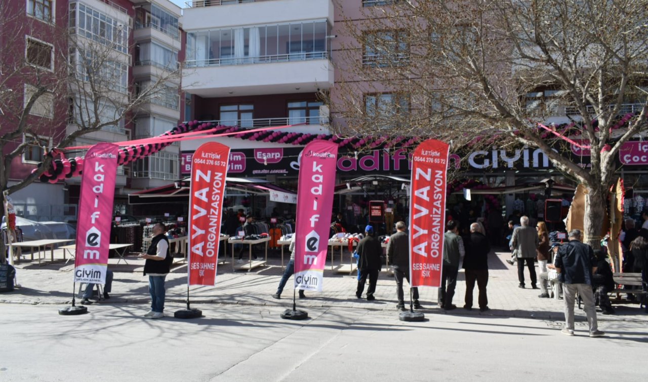 Konya’da yeni bir moda durağı! Kadifem giyim açıldı