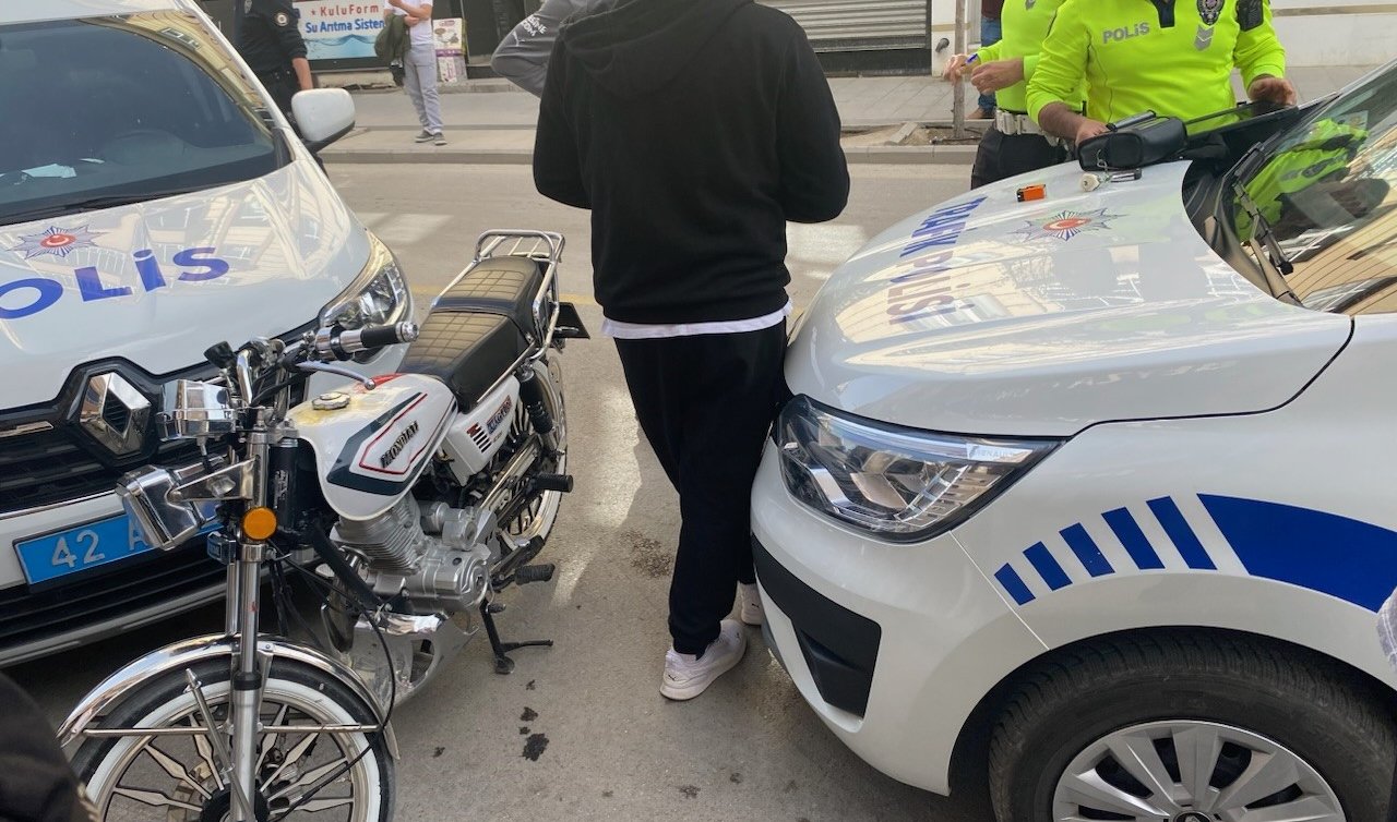 Kulu’da polis kurallara uymayan motosikletçilere göz açtırmıyor