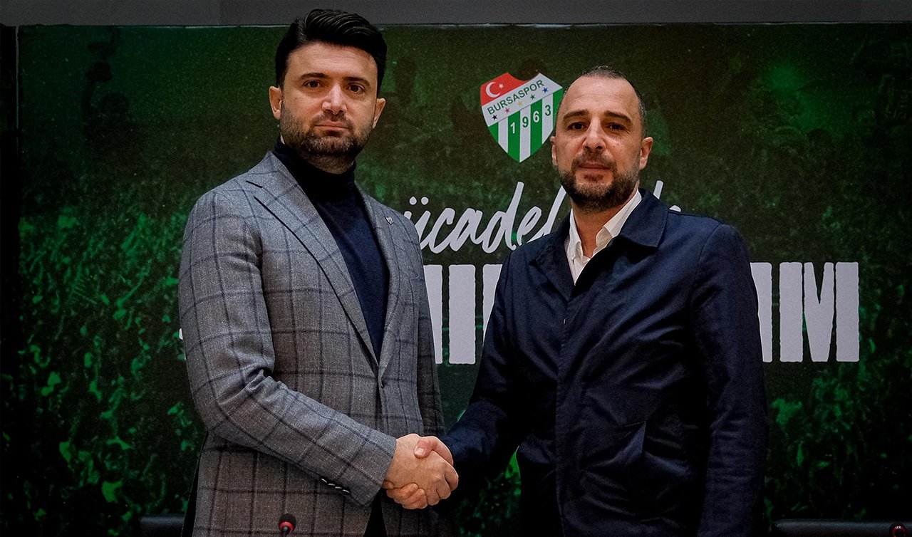  Bursaspor’un yeni teknik direktörü Adem Çağlayan oldu