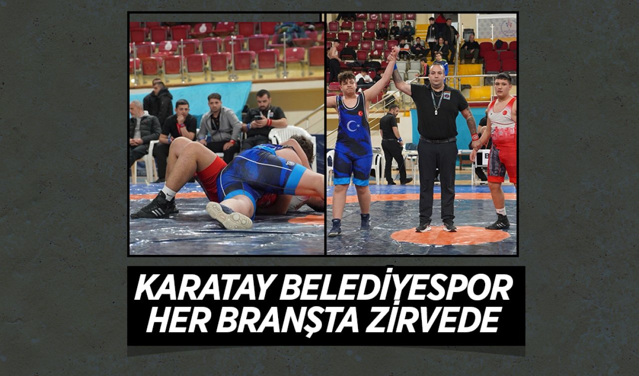  Karatay Belediyespor her branşta zirvede 