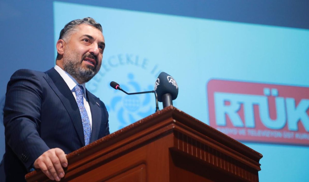 RTÜK Başkanı Şahin’den yayıncı kuruluşlara yönelik “uyarı’’ açıklaması