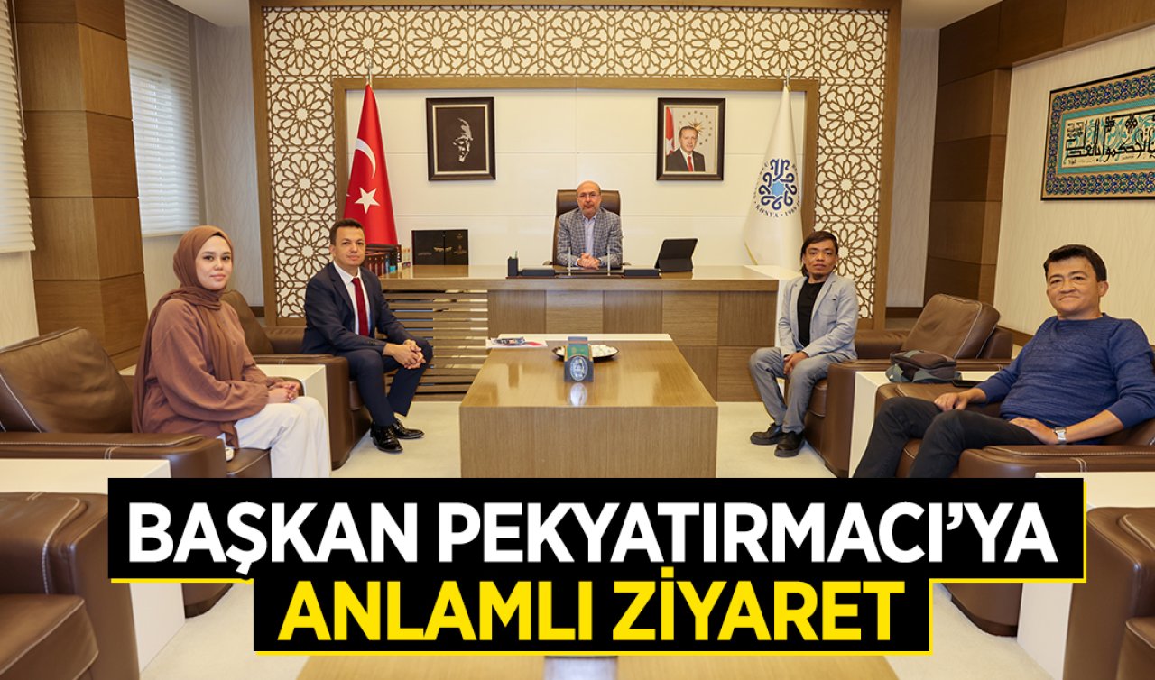 Başkan Pekyatırmacı’ya anlamlı ziyaret