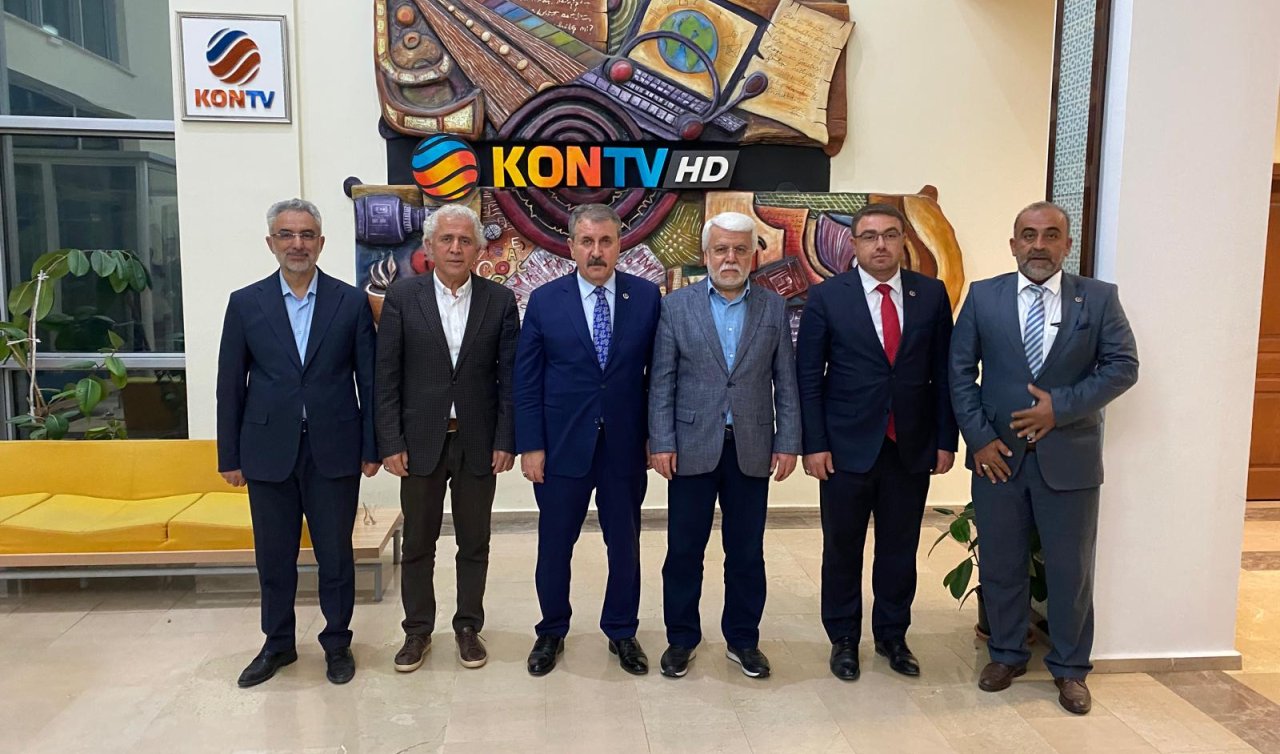 BBP Lideri Destici ANMEG’i ziyaret etti:“Erdoğan Cumhur İttifakı’nın adayıdır“